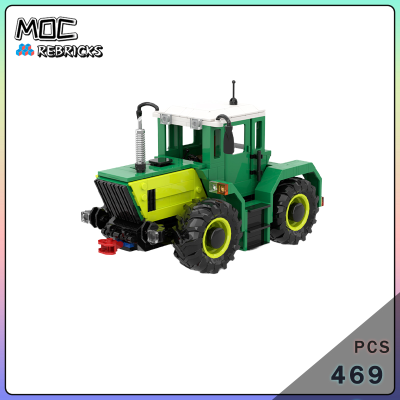 Agriculture Farming Pdf - MOC Heavy-Duty 4WD Agricultural Tractor Building