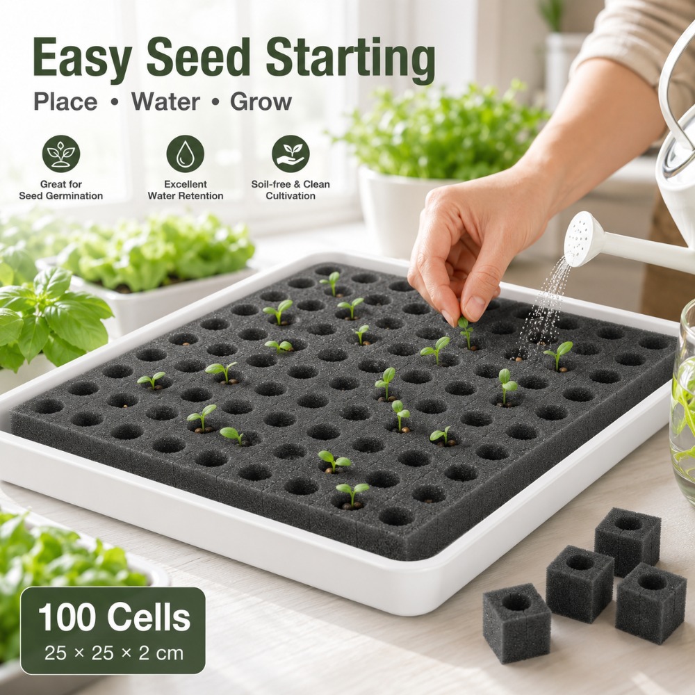 Soilless Hydroponic Plant Spon - Nursery Plug Tray 评论和价格
