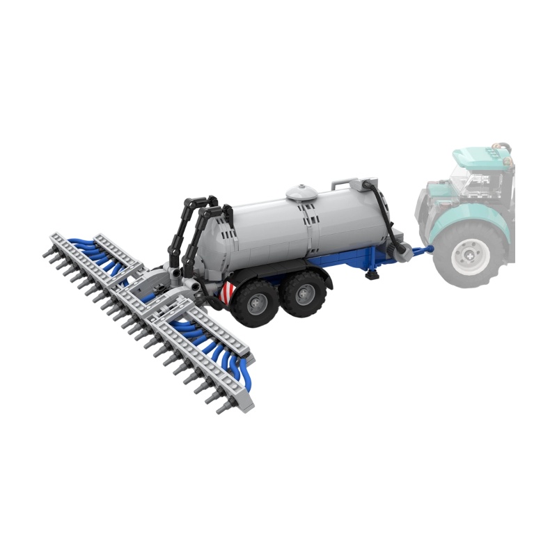 City Tractor MOC Building Bloc - Farming Agriculture Model 评论和价格