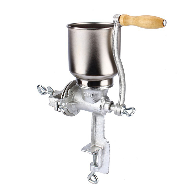 Desktop Hand Crank Grain Grind - Grain Mill Grinder 评论和价格